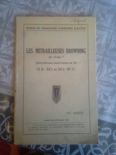 Les mitrailleuses browning - les,