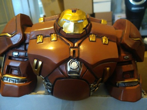 Hulkbuster iron man bust bank - hulkbuster,