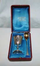 COQUETIER CUILLERE ARGENT