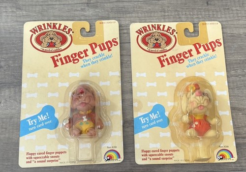 Lot finger pups - pups, wrinkles