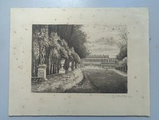 GRAVURE ANCIENNE Versailles Le