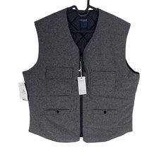 Gilet Matelassé Pour Homme Gris Taille L