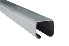 Schartec Portail Coulissant Profil Rail 2m Porte Ferrure de Ferroviaire