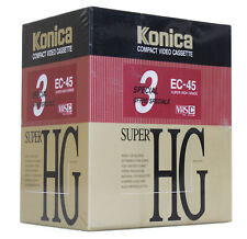 Konica Lot 3 Cassettes pour