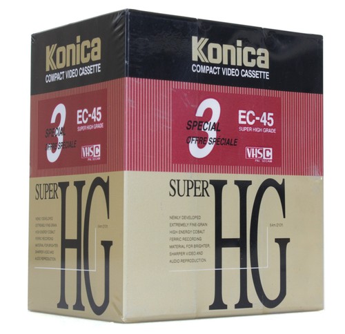 Konica lot cassettes - cassettes, pour