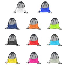 Sac à Dos à Cordon Sac de Transport de Ballon Sac de Gym D'Excursion En Tissu