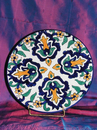 Assiette ancienne décorative - ancienne,