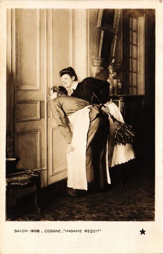 Cpa salon 1908 cogghe - ak,