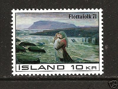 Iceland 428 mnh refugees - iceland,