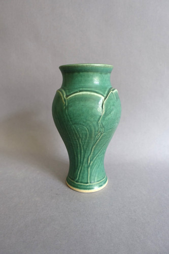 Vase grès structuré - vase,