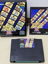 World Heroes 2 Japanese Version Neo Geo Neogeo AES Japan Complete SNK