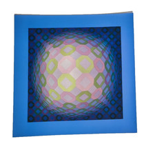 VICTOR VASARELY - ESTAMPE -