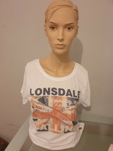 Tee shirt lonsdale blanc - ,