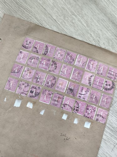 Lot ancien timbres marianne - lot,