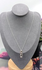 Collier or blanc Garel