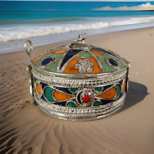 Boite bracelet émail - bracelet.,