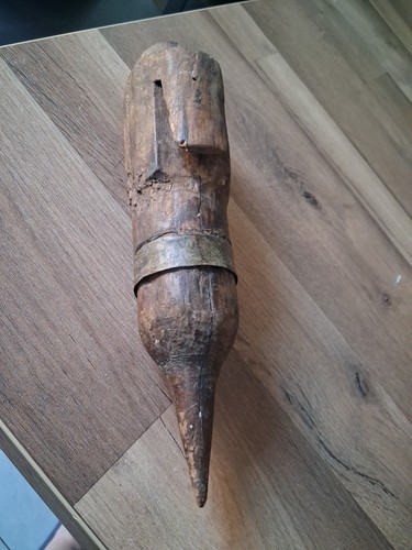 Coffin bois ancien etui - coffin,