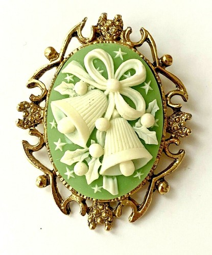 Rare broche pendentif ovale - broche,