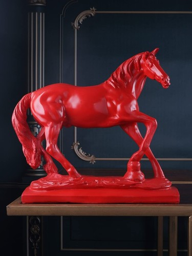 Figurine cheval décorative