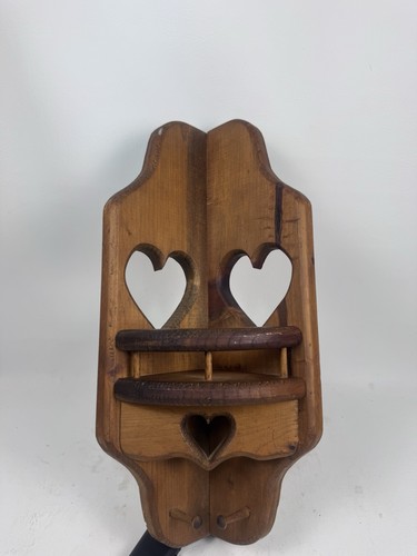 Vintage wooden tiered rail - vintage,