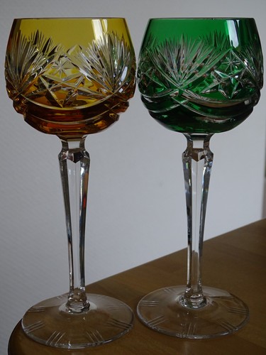 Anciens verres vin de - verres, a