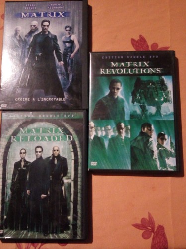 Lot dvd matrix - 3,