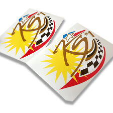 Kevin SCHWANTZ 34 #1 RGV Écran Autocollants Graphiques Décalques x 2 PCS