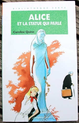 Alice statue qui parle - alice,