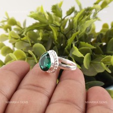 Bague Solitaire Argent 925