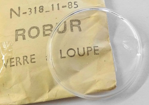 Verre pour montre a - x, un