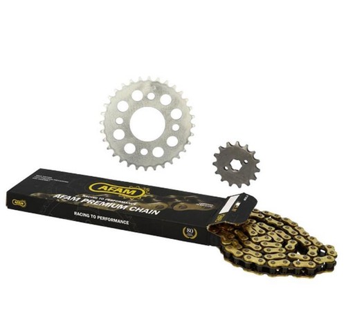 Kit chaine 420 15x32 - moto, 125