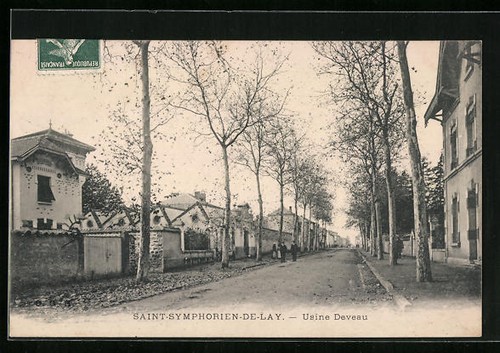 Cpa saint symphorien lay - cpa, saint-symphorien-de-lay