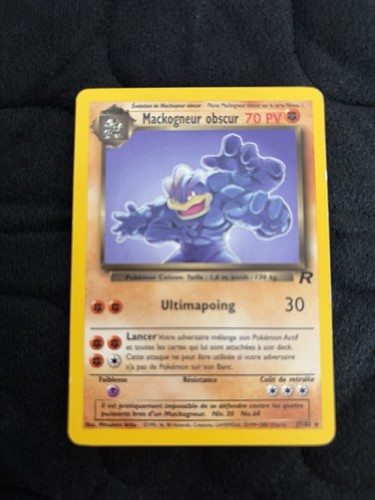 Pokémon jcc mackogneur obscur - pokémon,