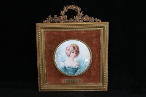 Antique miniature 100 hand - antique,