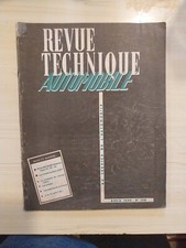 Revue technique moteurs - revue,