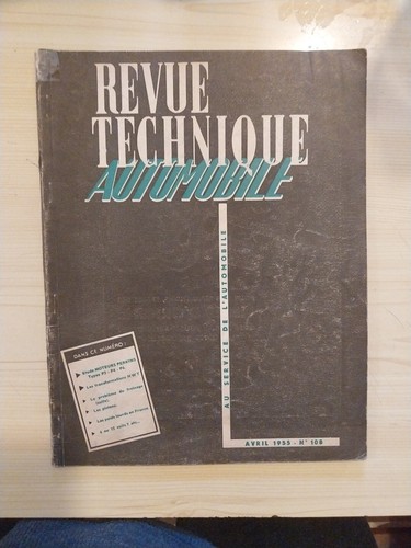Revue technique moteurs - revue,