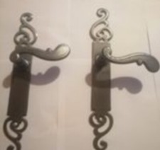 1 Poignée de porte en fer