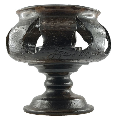 Bougeoir photophore ancien - photophore,