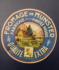 Ancienne  étiquette Fromage