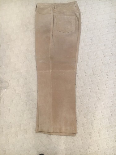 Women suede pants size - suede,