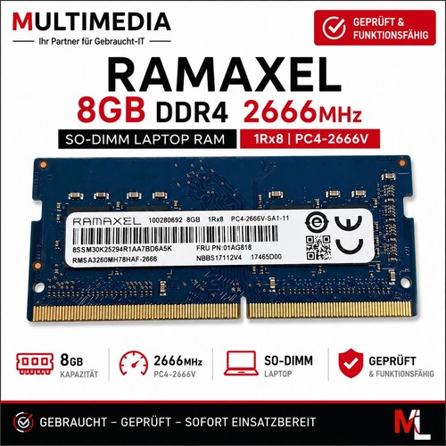 Ramaxel mémoire ddr4 8gb - ramaxel,