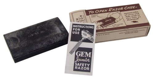 Rasoir complet boite gem - rasoir,
