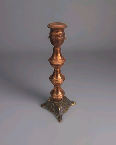 Bougeoir ancien chandelier - bougeoir,