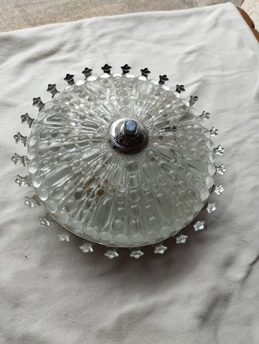 Plafonnier rond vintage style - plafonnier,