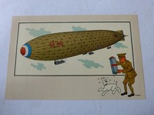 CHROMOS TINTIN L'  AEROSTATION