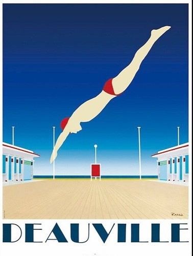 Affiche deauville razzia - affiche,