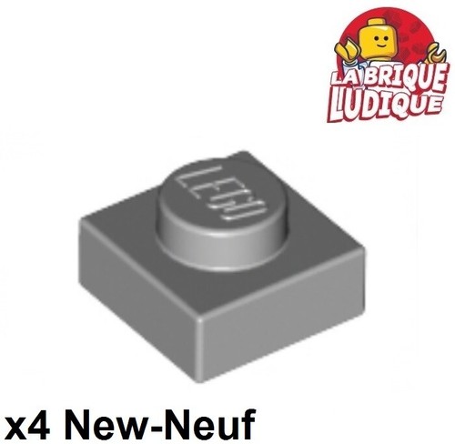 Lego plate plaque 1x1 - 4x,