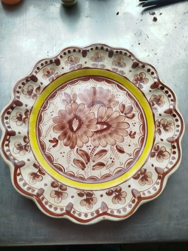 Grande assiette murale