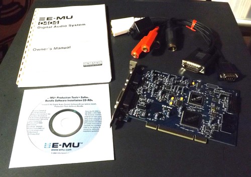 Emu 0404 pci sound - card, with
