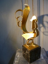 Sculpture Coq de Raymond Subes